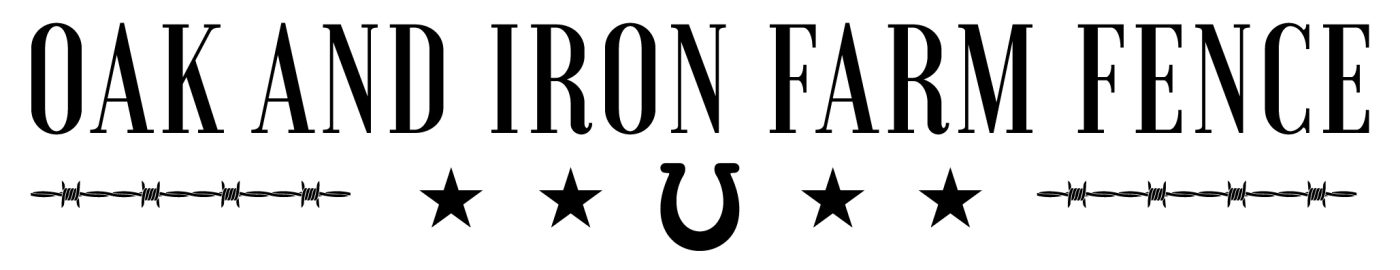 Oak and Iron Farm Fence